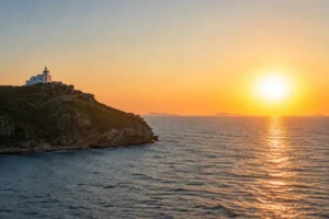 Lighthouse at Cape Korakas